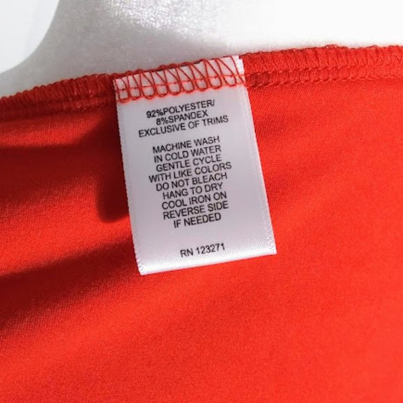 RED TANK TOP*WISHFUL PARK*WOMEN SIZE L - Picture 5 of 5